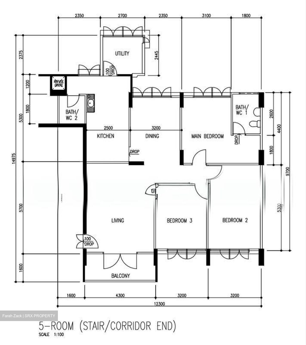 Blk 306 Teck Ghee Vista (Ang Mo Kio), HDB 5 Rooms #603724731